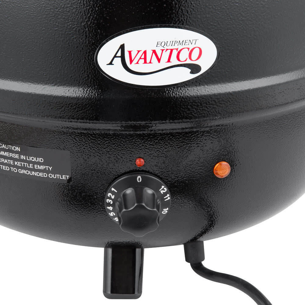 Avantco Round Countertop Food / Soup Kettle Warmer (11 Qt.)